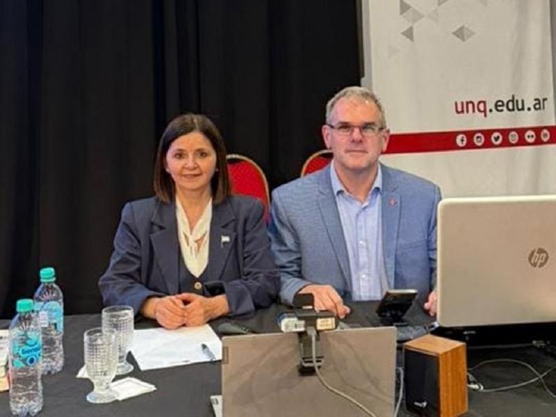 Borruto defendió la 19640 en la Universidad Nacional de Quilmes