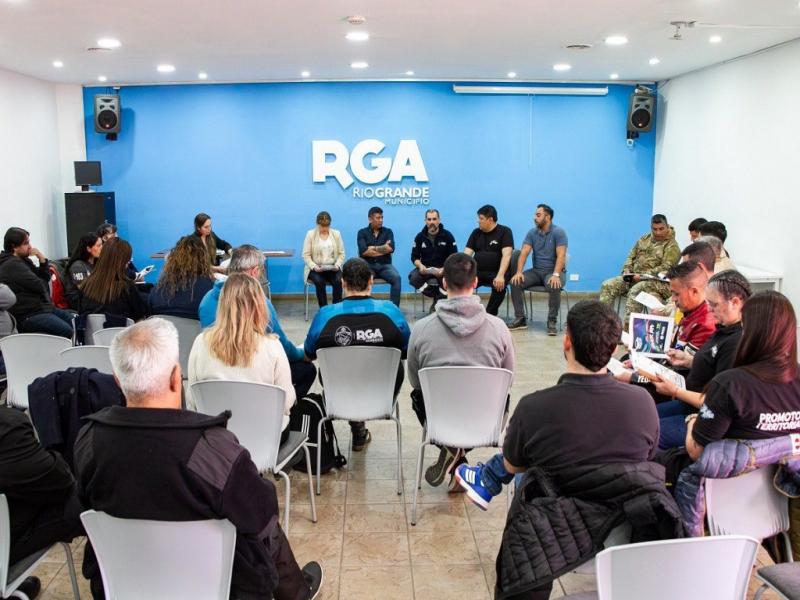 Operativo integral de seguridad para el tradicional encendido del arbolito