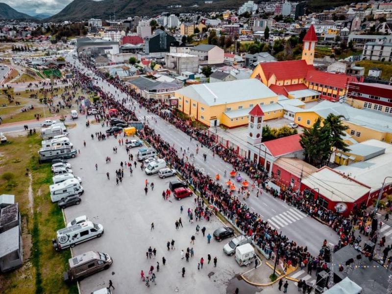 El Carnaval Central llegar� a Ushuaia este lunes 16 y martes 17 de febrero 