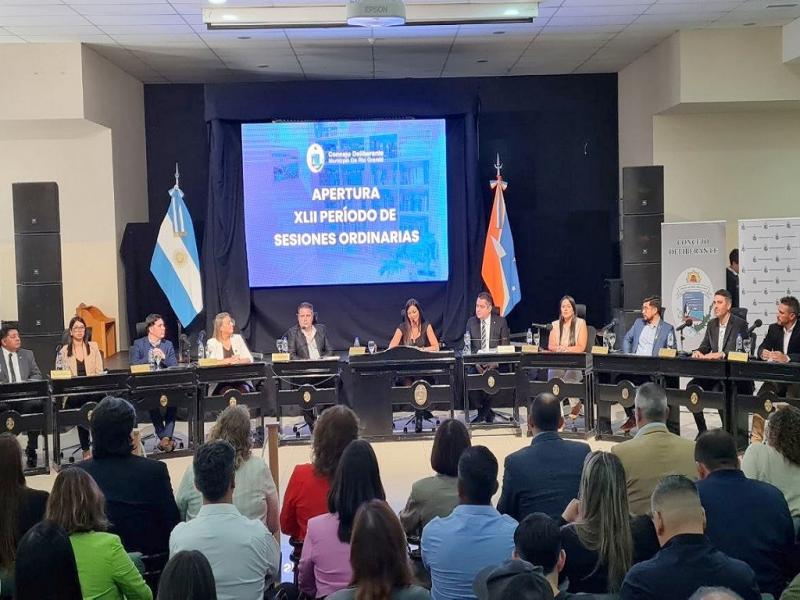 Apertura de Sesiones Ordinarias en el Concejo Deliberante de R�o Grande