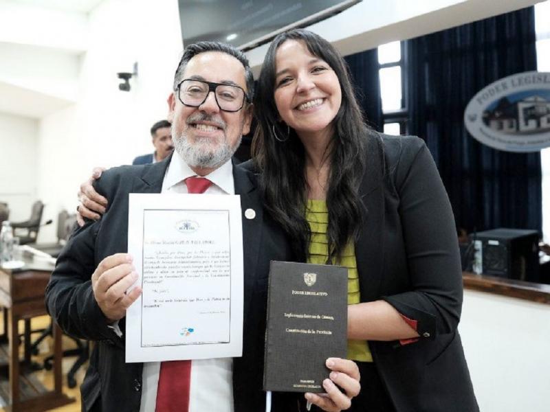 Renovaci�n de autoridades en la Legislatura de provincial 