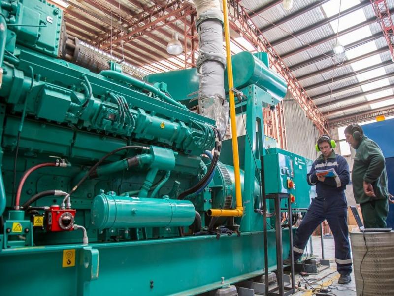 Entr� en funcionamiento el nuevo generador de la usina el�ctrica de Tolhuin 