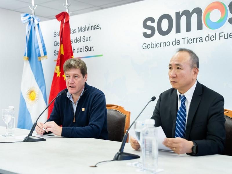 Tierra del Fuego presentó a China oportunidades de inversión en proyectos estratégicos como energía, turismo, y desarrollo antártico