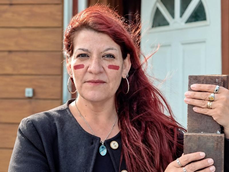 Vanina Ojeda reivindica la presencia viva del pueblo Selk�nam en Tierra del Fuego