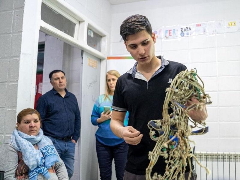 Exitosa capacitación en cultivo de mejillones bajo el sistema Bouchot