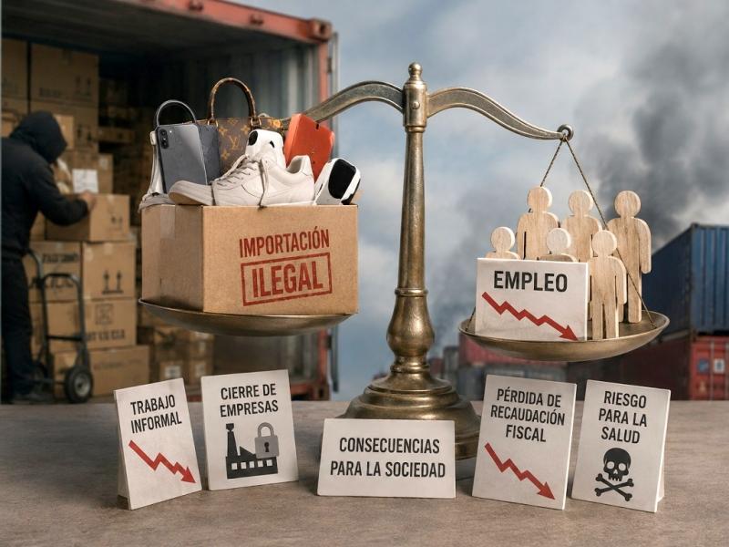 Rosato reclamó que el Estado aborde la ilegalidad en las importaciones