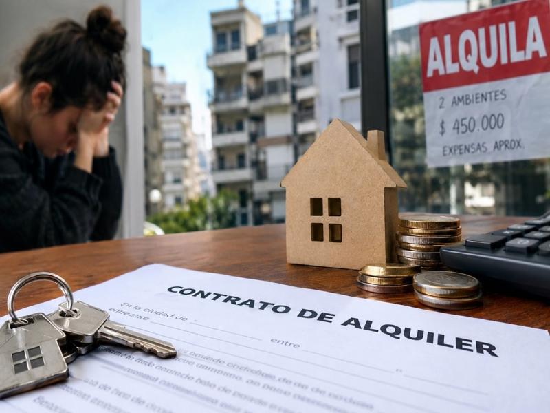 Crisis habitacional: alquilar cuesta comida, ahorros y m�s trabajo