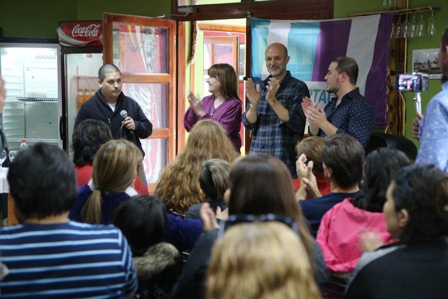 Concertacin Fueguina marca su presencia y acompaamiento incondicional en cada rincn de la provincia, destac Hugo Peralta, referente de Somos TDF de Ro Grande. 