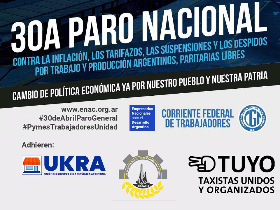 El sector perdi 15.000 empresas en los tres primeros aos de la gestin del Presidente Mauricio Macri, y de seguir por este rumbo, 5.000 pymes ms desapareceran del mapa de la economa nacional, sealaron desde ENAC.