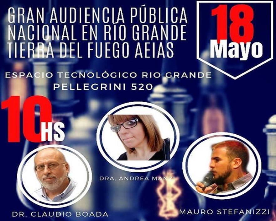 En la audiencia estarn Daniel Boada, abogado especializado en Derecho de Usuarios y Consumidores; Andrea Manzi, Coordinadora General de la Red Nacional de Multisectoriales de la Repblica Argentina; y el abogado Constitucionalista Eduardo Barcesat. 