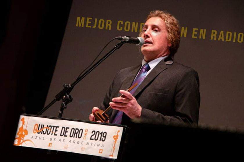 Le agradezco enormemente al prestigioso jurado de este importante premio y, a su Directora Marisa Escot, una luchadora incansable, resalt Marcelo Gopar.