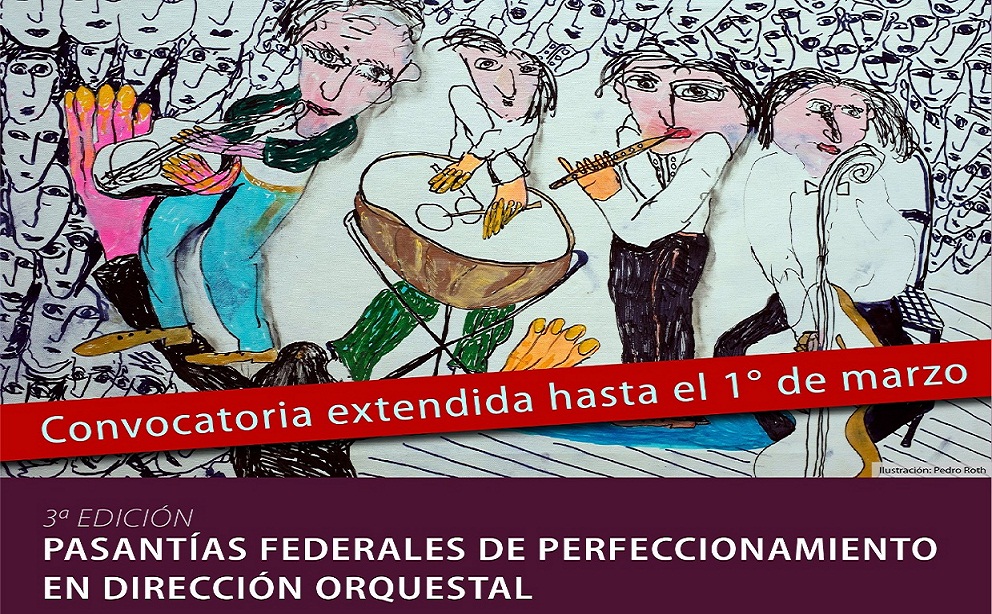 Los interesados debern postularse enviando un correo electrnico con toda la informacin requerida a pasantiaorquesta@gmail.com hasta el domingo 1 de marzo inclusive.