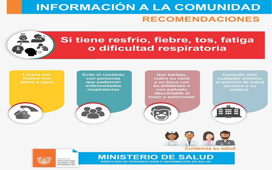 Desde hace dos meses se trabaja en protocolos y planes de contingencia ante la emergencia, asegur el Dr. Gustavo Caballero, el Director Provincial de Epidemiologa del Ministerio de Salud de Tierra del Fuego. 