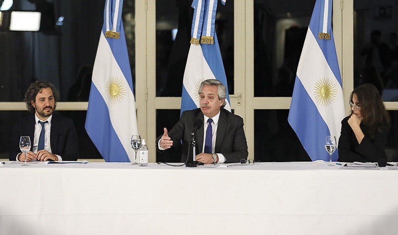 Alberto Fernndez present el Plan 