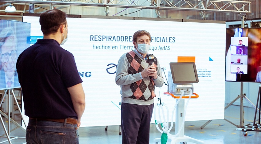 Las trabajadoras y los trabajadores nuestros, han puesto todo su conocimiento y corazn para este desarrollo que se logr en menos de 2 meses, destac Gustavo Melella.