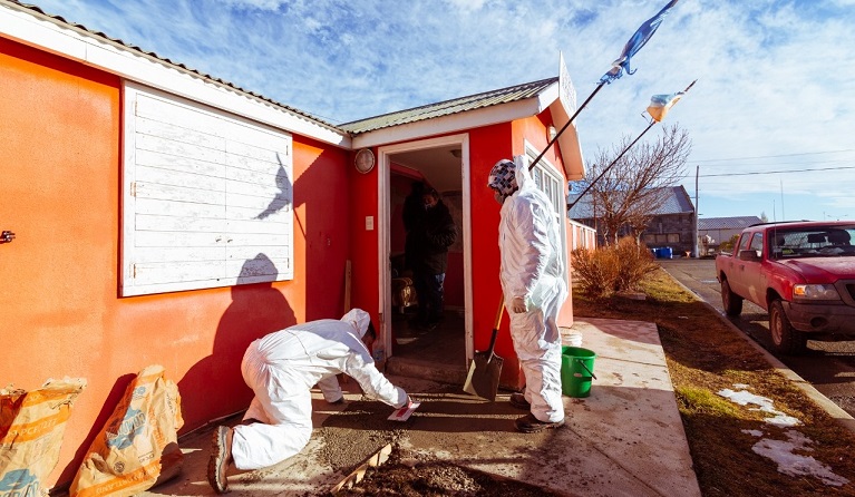 Los trabajos surgen de un pedido del Ministerio de Salud, en el marco de la pandemia del COVID-19.