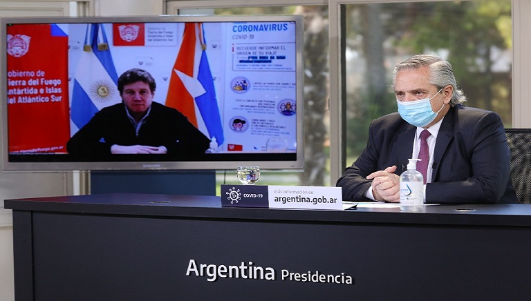 El Presidente nos prometi y se comprometi en tener una Argentina bien federal, y as lo ha hecho, lo que incluso se vio en la distribucin de los recursos de los insumos de la pandemia, resalt Gustavo Melella.