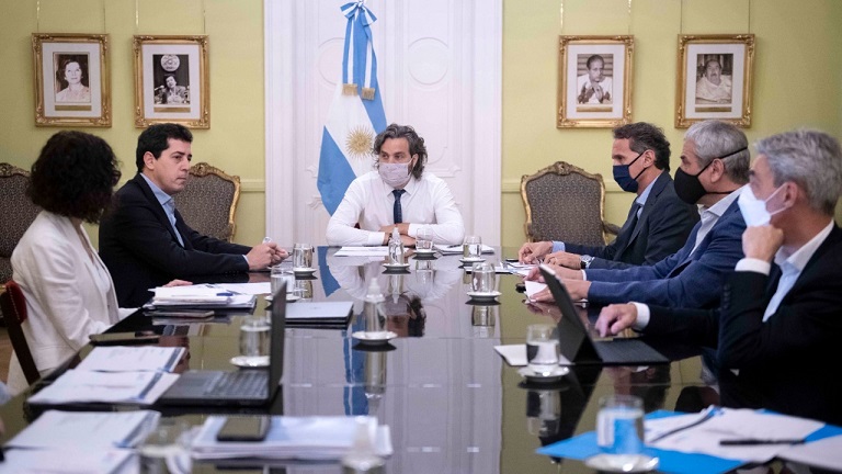 Durante el encuentro del Gabinete de Promocin Federal, se analiz el trabajo territorial y las obras que cada Ministerio est llevando adelante, con 3 ejes de accin: la sustentabilidad, la innovacin y la  inclusin.