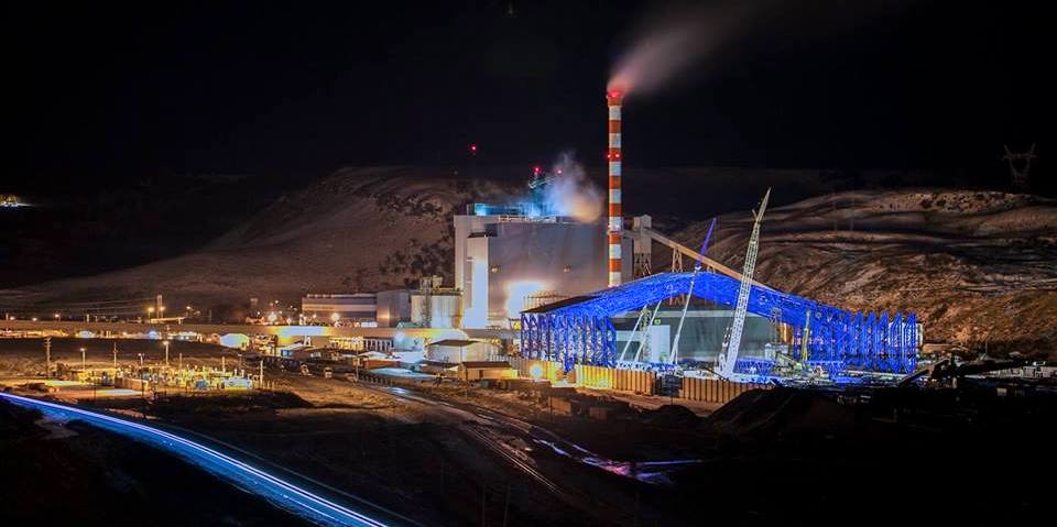 La Central Termoelctrica a Carbn de Ro Turbio, entreg por primera vez electricidad al Sistema Interconectado Nacional

