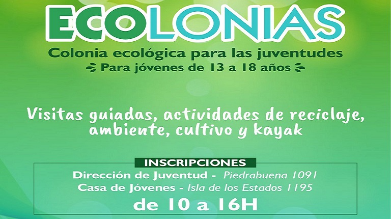 Entre las actividades que forman parte del itinerario, se destacan las propuestas de reciclaje, cultivo e invernadero, ambiente y kayak.