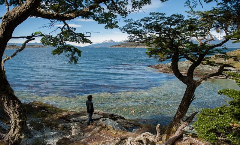 En torno a la ruta se distribuyen y concentran la mayor parte de los distintos servicios que el Parque Nacional Tierra del Fuego ofrece, como ser la red de senderos.