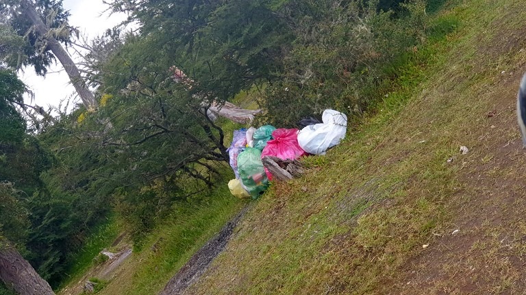 Este accionar es de manera excepcional ya que la zona boscosa de la provincia, como sus Reservas Provinciales, no cuentan con recoleccin de residuos, indic Rodolfo Sopena, Subsecretario de Ambiente del Municipio de Ro Grande.  