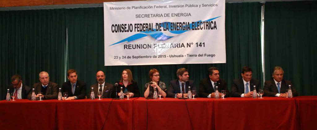 Rosana Bertone inaugur la Reunin Plenaria N 141 del Consejo Federal  de la Energa Elctrica 