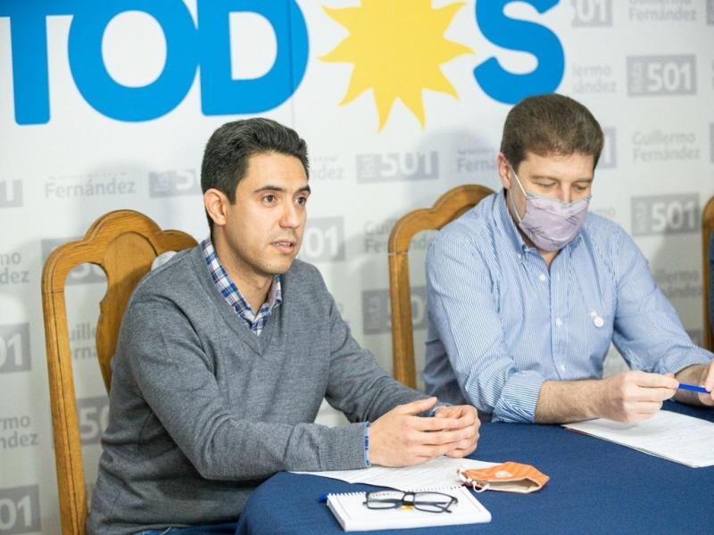 Hoy tenemos la oportunidad de establecer los cimientos de una nueva Argentina. Somos lo que sentimos y hacemos poltica desde el corazn planificando y trabajando, reflexion Guillermo Fernndez.