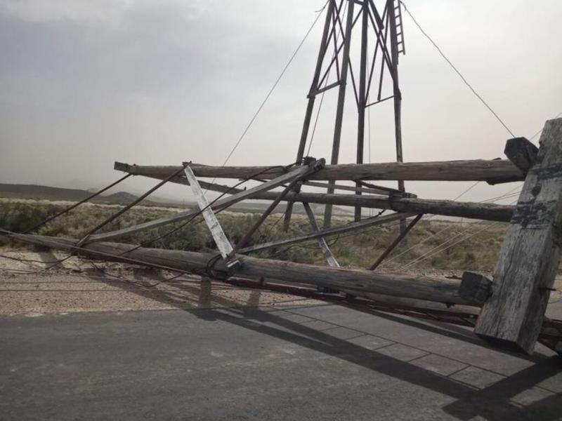 El Servicio Meteorolgico Nacional confirm que se esperan que las rfagas sean ms leves, alrededor de 100 km/h, que los registrados durante el fuerte temporal del domingo.