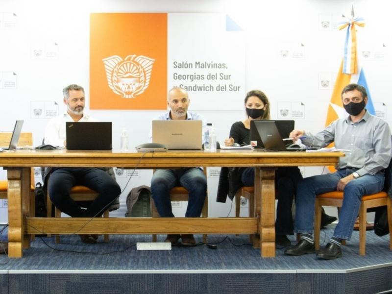 En esta oportunidad, la reunin cont con la presencia de representantes del Ministerio de Desarrollo Productivo de Nacin, y de los municipios de Ushuaia y Ro Grande.