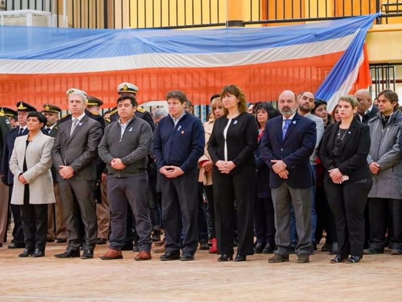 La Argentina naci para ser una Patria Grande y prspera y todos tenemos que trabajar para eso, resalt Gustavo Melella. 