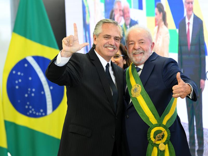 Lula es integrador, cree en la Patria Grande, cree que Brasil es parte de esa patria latinoamericana, sudamericana, resalt Alberto Fernndez.