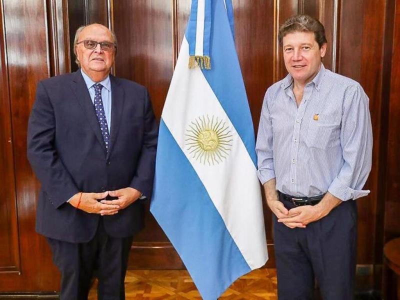 Gustavo Melella destac el trabajo coordinado con Nacin, entendiendo que es la manera para avanzar en temas estratgicos para el desarrollo productivo local.