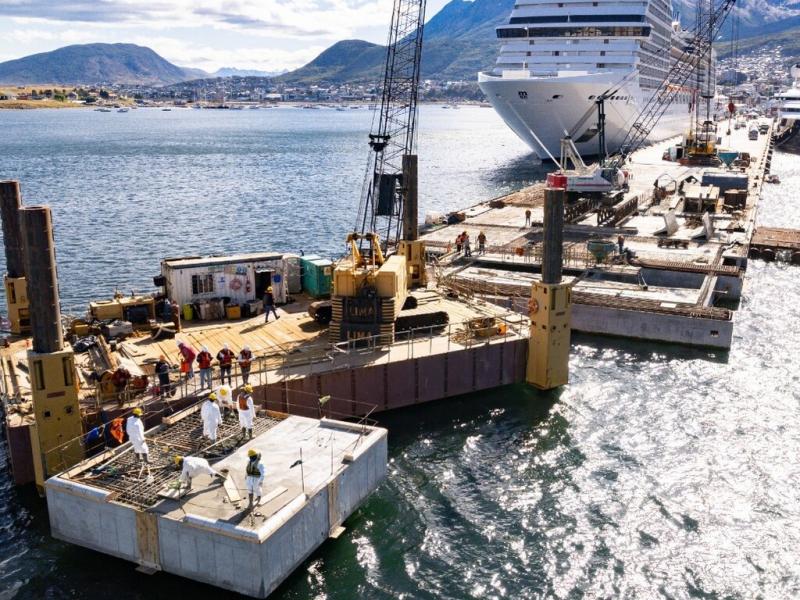 Esta obra, realmente va a ser fundamental para ampliar la capacidad operativa del muelle, lo que significa una gran mejora en la calidad de servicios que se brindan, coment Germn Fernndez, a cargo de la Presidencia de la DPP.