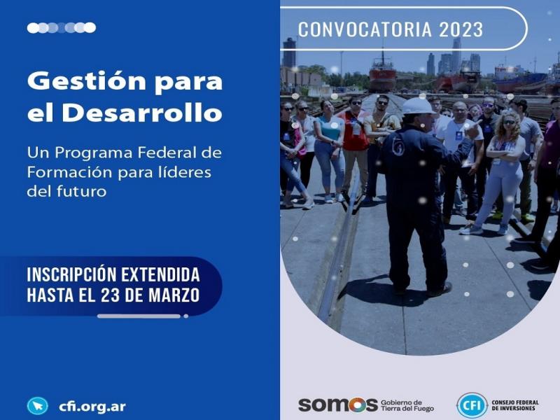 La convocatoria para la cuarta edicin del Programa Federal de Formacin tiene como novedad que se realizar a lo largo del ao con 22 provincias en simultneo de cara a la Argentina del futuro.