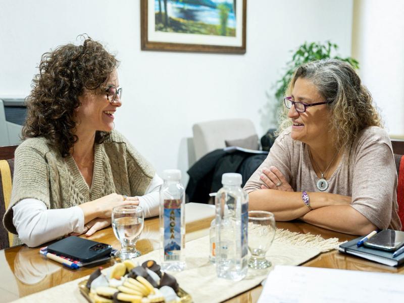 Los ejes de la reunin versaron sobre los programas que van a estar activos a partir de junio, para ver qu posibilidades hay de articularlos desde lo local, coment Sonia Castiglione.