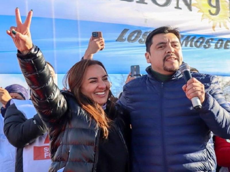“Tiene experiencia en política, y tiene por delante un gran desafío que es encabezar la lista de Diputados nacionales del frente Unión por la Patria”, dijo Daniel Harrington en referencia a Andrea Freites.
