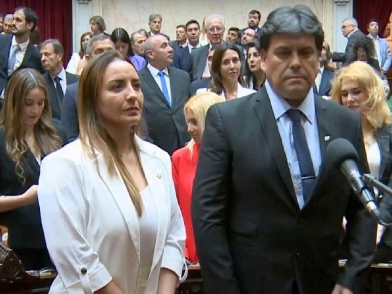 Entre los Diputados que juraron estuvieron los representantes por Tierra del Fuego, Andrea Freites y Jorge Araujo, que ocuparn la bancada de Unin por la Patria; y Santiago Pauli, que se sumar al bloque de La Libertad Avanza.