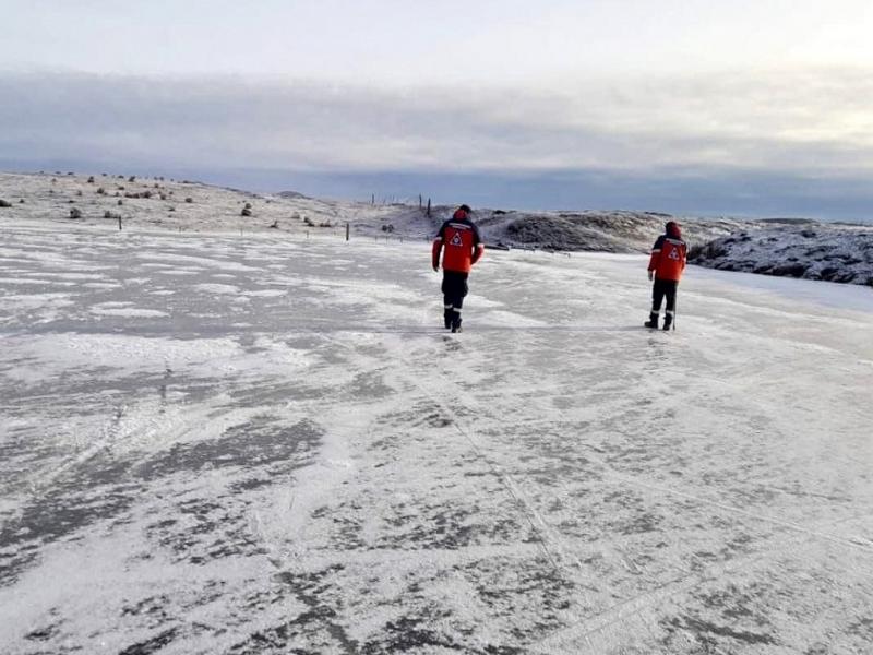 La Laguna de los Patos ya cuenta con ms de 20 cm de espesor necesarios para ser habilitada. La habilitacin es momentnea y est sujeta a las condiciones climticas inform el Municipio de Ro Grande.
