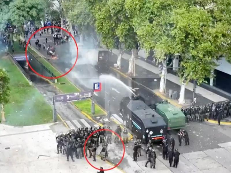 El uso de estos objetos se convirti en una pieza fundamental en la investigacin para determinar cmo el fotgrafo Pablo Grillo fue golpeado por el cartucho de gas lacrimgeno.