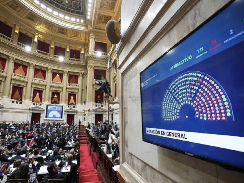 El proyecto originalmente cosech 148 votos a favor, en esta insistencia logr 172 votos positivos. Es decir, sum ms de una veintena de voluntades. En tanto, se elevaron en dos los votos negativos, pasando de 71 a 73.