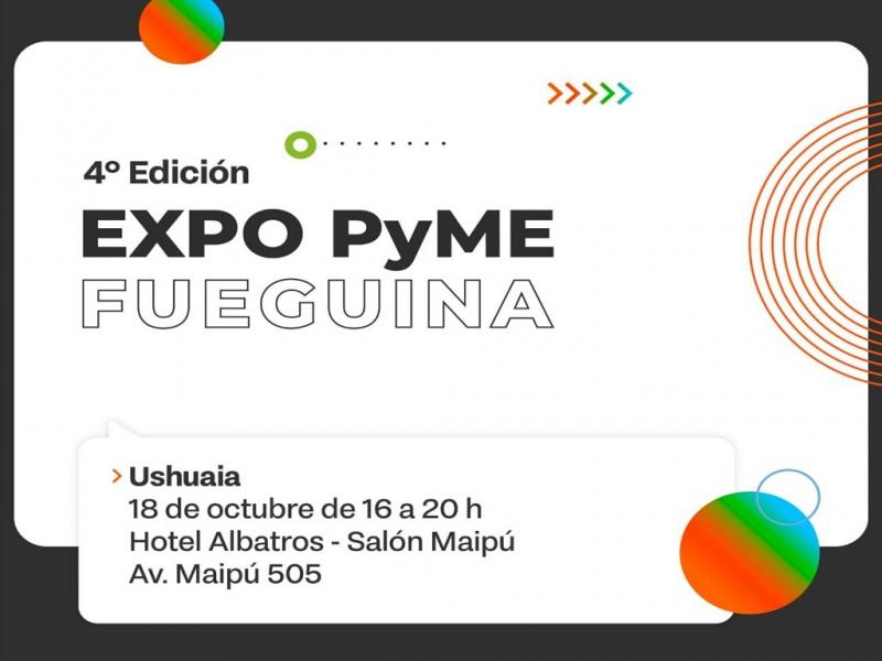 La exposición tiene como objetivo estimular el entramado productivo fueguino, generar espacios de vinculación y conocer algunas de las acciones orientadas al desarrollo y fortalecimiento de las PyMEs en Tierra del Fuego.