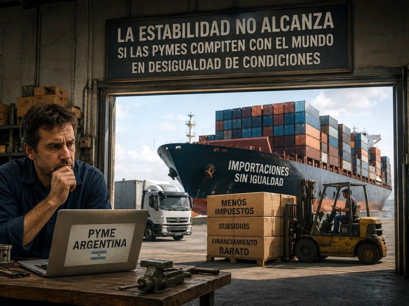 El Presidente de IPA, Daniel Rosato, volvió a advertir sobre el peso de los impuestos, la energía, la logística, y el financiamiento, pero agregó otro punto que considera central: la competencia de productos importados.