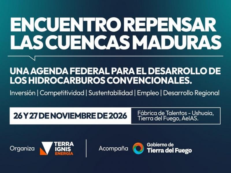 El encuentro propone abrir un espacio de intercambio sobre el potencial que aún conservan los yacimientos convencionales y las condiciones necesarias para sostener su producción, mejorar su competitividad y promover nuevas inversiones.