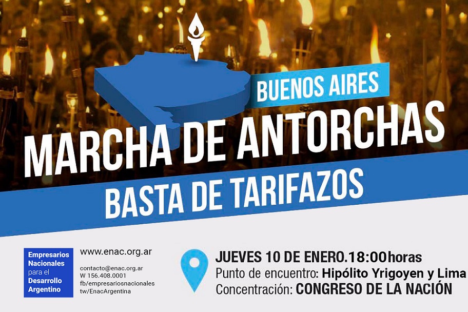 El tarifazo castiga doblemente a las pymes, por un lado a la unidad productiva en s, y por otro a sus trabajadores. Ambos gastos finalmente salen de la misma actividad, destacaron desde ENAC.